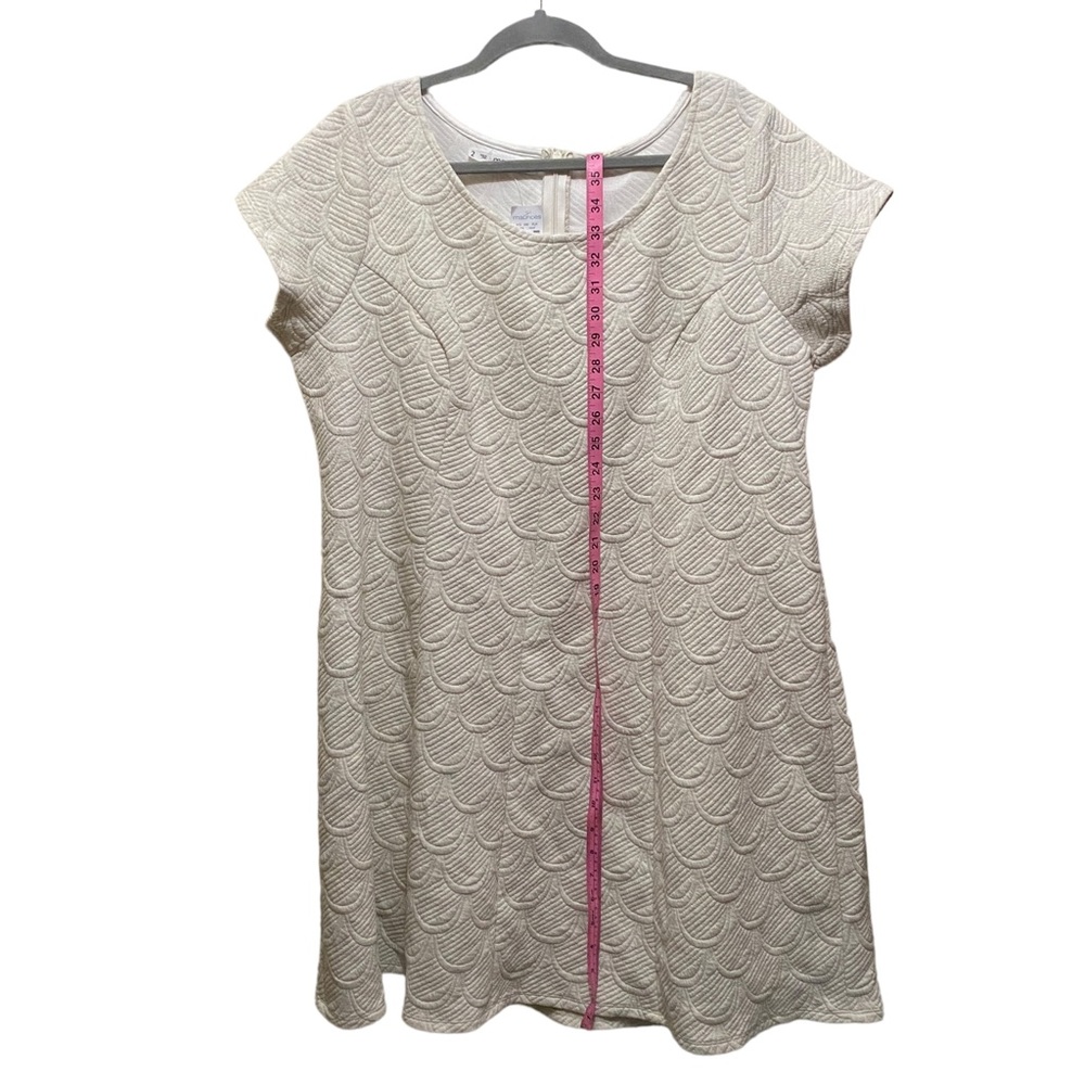 NWT Maurices Boho Chic mid length Cream/Ivory Quilted Dress